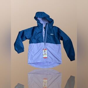 Eddie Bauer Youth Light Weight Water
Resistant 3-In-1 Jacket Hoodie Sz Medium